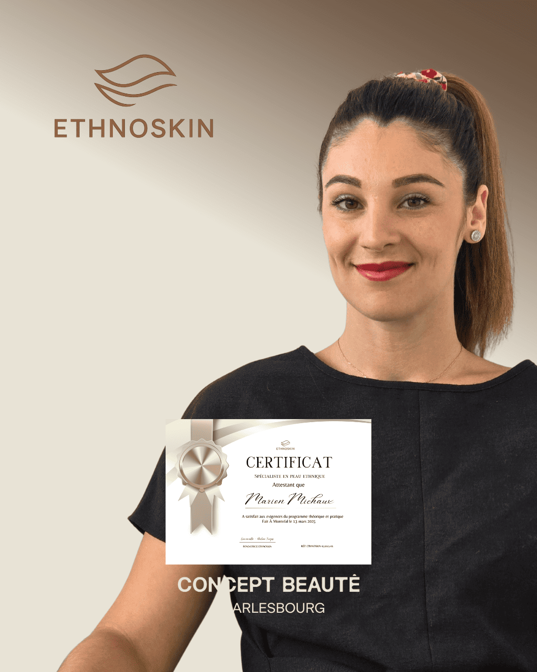 Certificat Marion Michaud