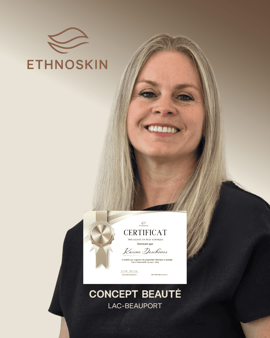 Certificat Karine Deschênes